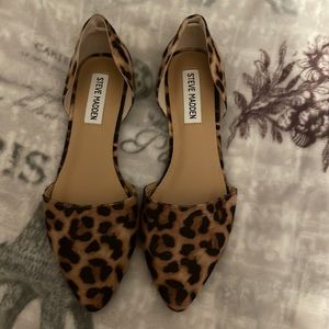 Steve Madden leopard flat